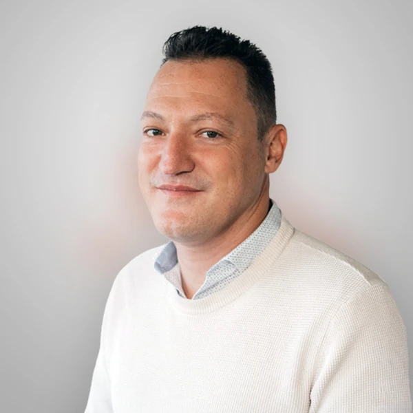 Professional headshot of Andrea Marchetti, Group CIO at Hyperclear